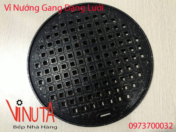 Vỉ Nướng Gang Dạng Lưới