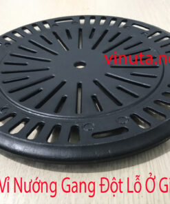 Alternative view of Vỉ nướng Gang chống dính bếp nướng than hoa nhà hàng