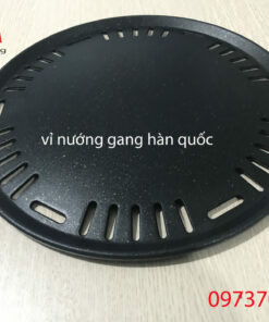Vỉ gang chống dính bếp nướng than hoa