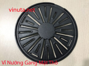 Vỉ Nướng Gang Mặt Thô