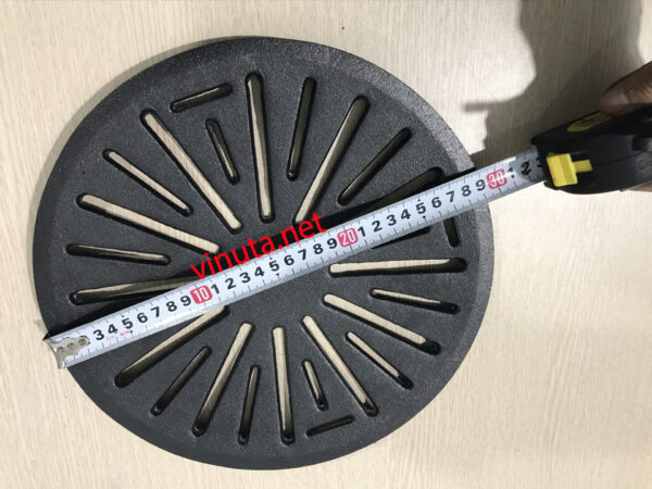 Vỉ Nướng Gang Mặt Thô - Ảnh 12