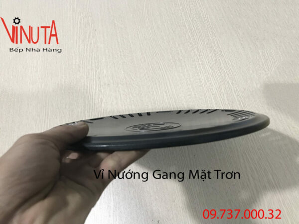 Vỉ gang chống dính bếp nướng than hoa - Ảnh 11
