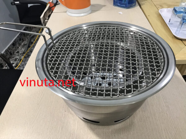 Vỉ Nướng Inox 304 tròn chuyên dùng cho bếp nướng tại bàn giá rẻ, uy - Ảnh 6