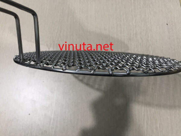 Vỉ Nướng Inox 304 tròn chuyên dùng cho bếp nướng tại bàn giá rẻ, uy - Ảnh 9