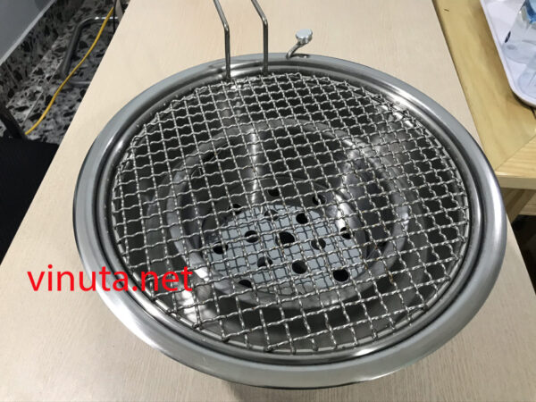 Vỉ Nướng Inox 304 tròn chuyên dùng cho bếp nướng tại bàn giá rẻ, uy - Ảnh 4