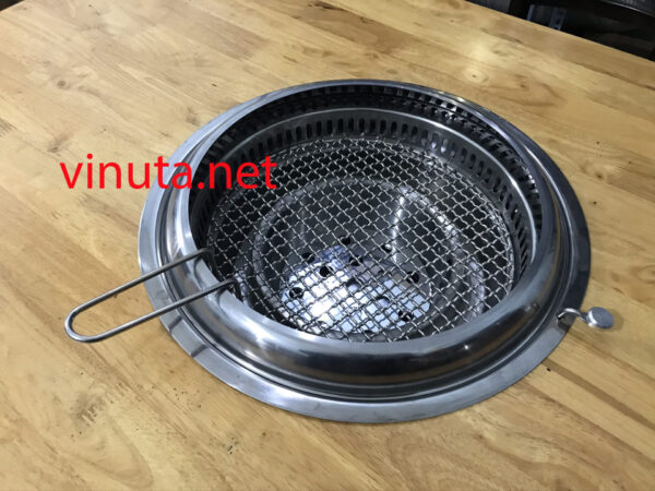 Vỉ Nướng Inox 304 tròn chuyên dùng cho bếp nướng tại bàn giá rẻ, uy - Ảnh 3