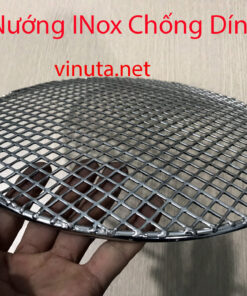 Vỉ Nướng Inox  Chống Dính Bếp Nướng