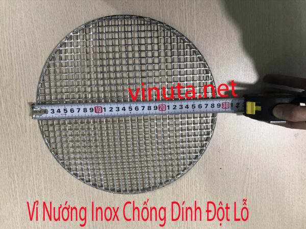 Vỉ Nướng Inox  Chống Dính Bếp Nướng - Ảnh 2