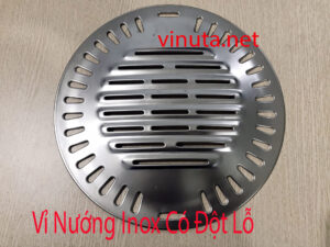 Vỉ Nướng Inox Đột Lỗ
