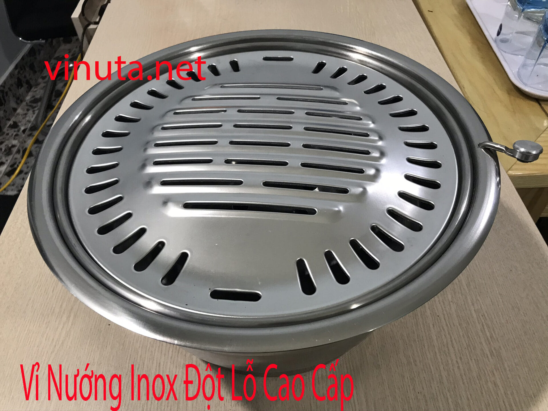 Bếp Nướng Than Hoa Hút Khói Dương Nhà Hàng