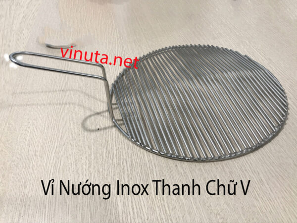 Vỉ Nướng Inox Thanh Ngang - Ảnh 8