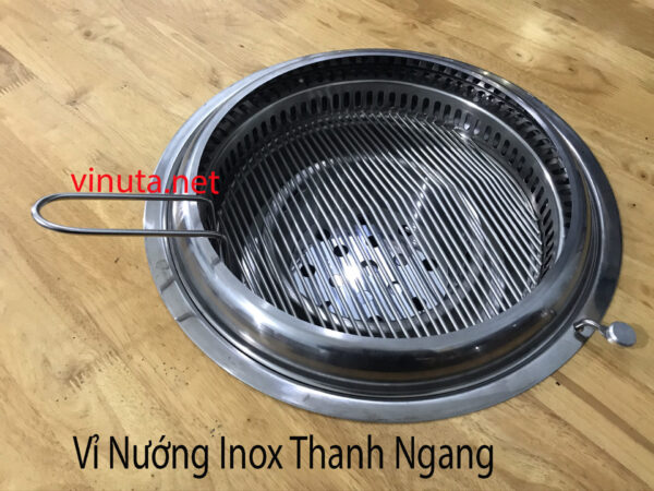 Vỉ Nướng Inox Thanh Ngang - Ảnh 7