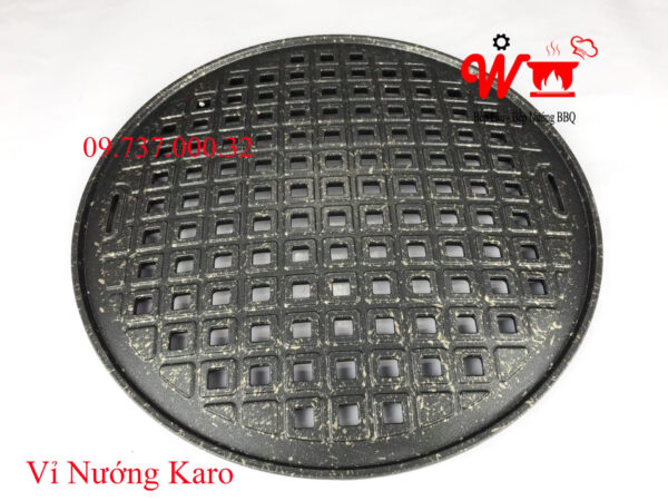 Vỉ nướng than bếp nướng, gogi, đĩa, khay, inox 304, gang chống dính - Ảnh 4