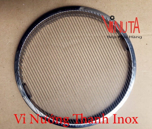 Vỉ Nướng Lò Xo Inox 304 nướng thịt bò dùng cho bếp nướng than hoa BBQ - Ảnh 5