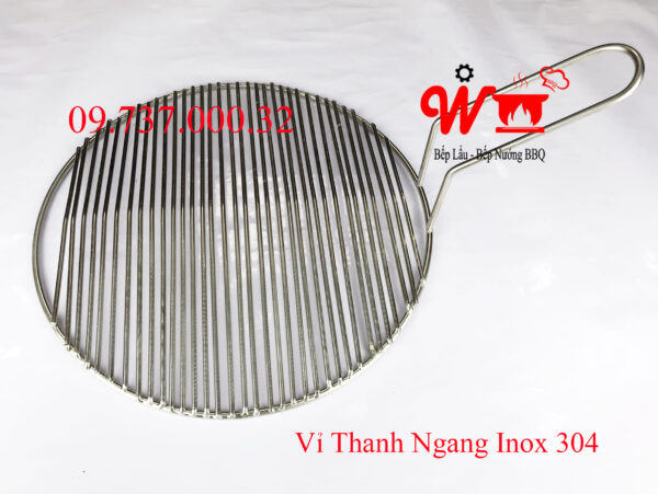 Vỉ nướng than bếp nướng, gogi, đĩa, khay, inox 304, gang chống dính - Ảnh 2