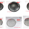 Vỉ nướng than bếp nướng, gogi, đĩa, khay, inox 304, gang chống dính