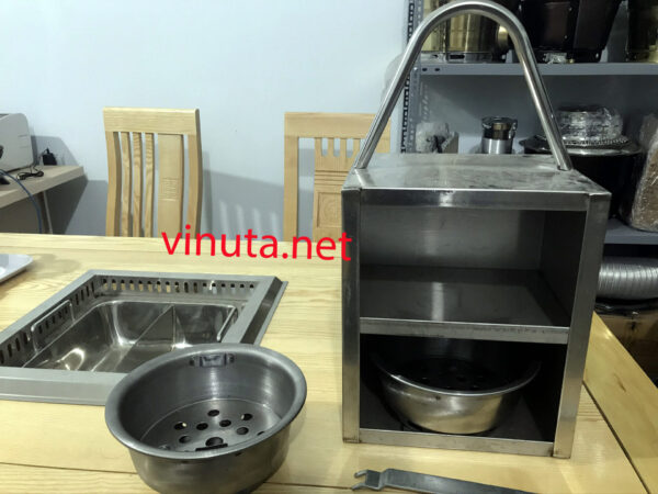 Xô Than Bếp Nướng Than Hoa - Ảnh 7