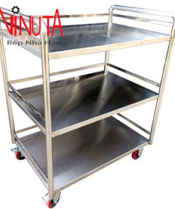 mua Xe Đẩy inox 3 tầng đảm bảo chất lượng, bền, đẹp giá rẻ nhất