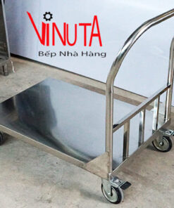 Alternative view of mua xe đẩy inox chuyên dùng để đẩy đồ uy tín, chất lượng, bền đẹp, giá rẻ nhất