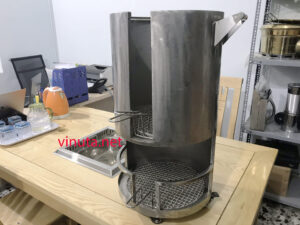 Xe Đẩy Vỉ Nướng Bếp Nướng