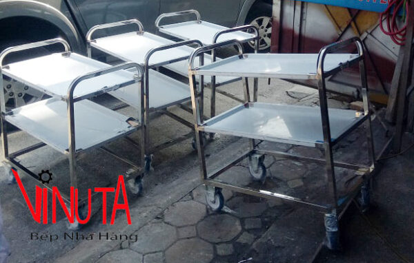 mua Xe Đẩy inox 3 tầng đảm bảo chất lượng, bền, đẹp giá rẻ nhất - Ảnh 12