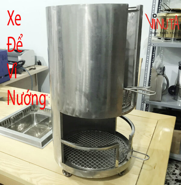 Xe Để Vỉ Bếp Nướng - Ảnh 3