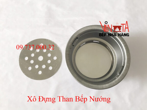 Bầu Than, Bát để than, xô đựng than bếp nướng tại bàn giá rẻ, bền đẹp - Ảnh 9