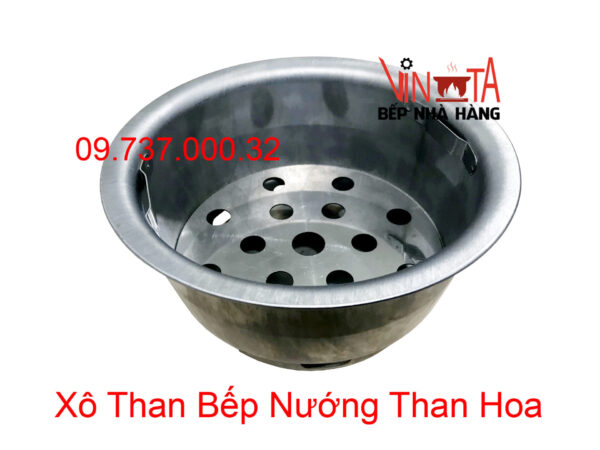 bát đựng than bếp nướng than, xô than, chậu chứa than giá rẻ, chất lượng - Ảnh 10