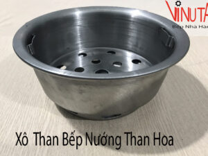 Xô đựng than bếp nướng than hoa âm bàn