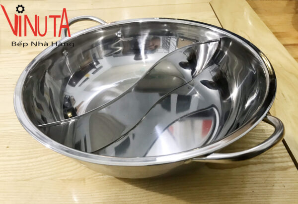 Nồi Lẩu Âm Dương dùng cho bếp từ đảm bảo chất lượng, uy tín, giá rẻ