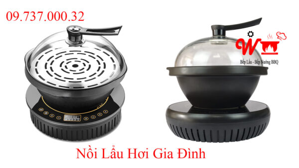 Bếp lẩu hơi gia đình, nồi lẩu tỳ hưu, lẩu hơi nước, sauna, hấp cách thủy rẻ - Ảnh 21