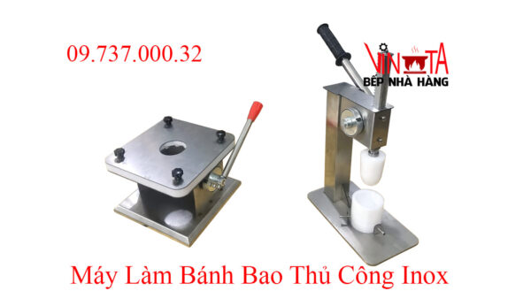 máy làm bánh bao mini thủ công, bằng tay, gia đình chất liệu inox giá rẻ - Ảnh 11
