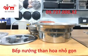 bếp nướng than hoa nhỏ gọn