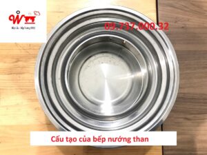 các lớp của bếp nướng than