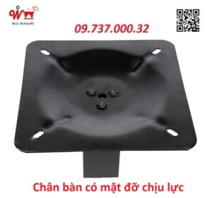chân bàn có mặt đỡ chịu lực