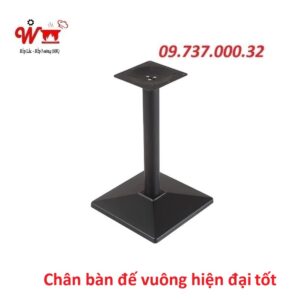chân bàn đế vuông hiện đại tốt