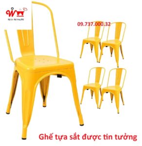 ghế tựa sắt được tin tưởng
