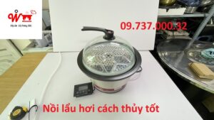 nồi lẩu hơi cách thủy tốt