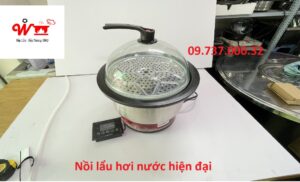 nồi lẩu hơi nước hiện đại