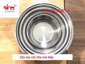 cấu tạo các lớp của bếp