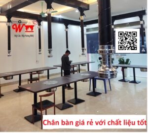chân bàn giá rẻ với chất liệu tốt