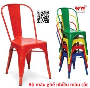 bộ màu ghế nhiều màu sắc