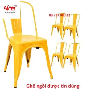 ghế sắt đẹp được tin dùng