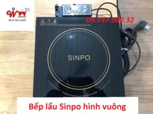bếp lẩu sinpo hình vuông