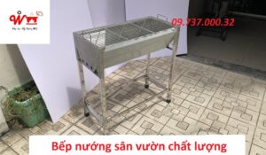 bếp nướng sân vườn chất lượng tốt