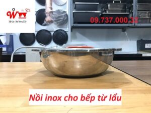 nồi inox cho bếp từ lẩu tốt chất lượng