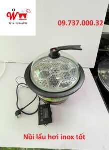nồi lẩu từ hơi inox tốt
