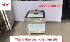 thùng dập than chất liệu bền tốt