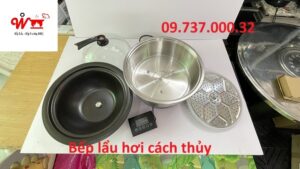 bếp lẩu hơi cách thủy giá rẻ
