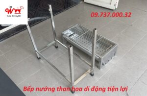 bếp nướng than hoa di động tiện lợi